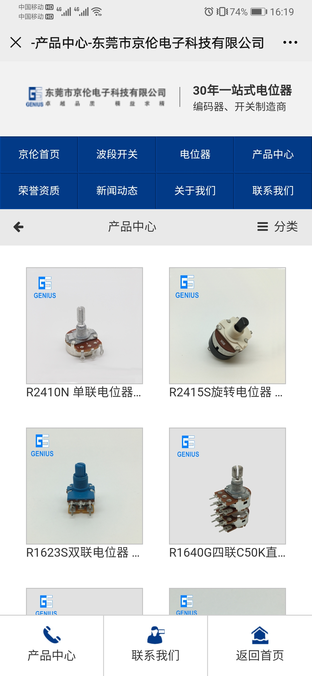 產品分類